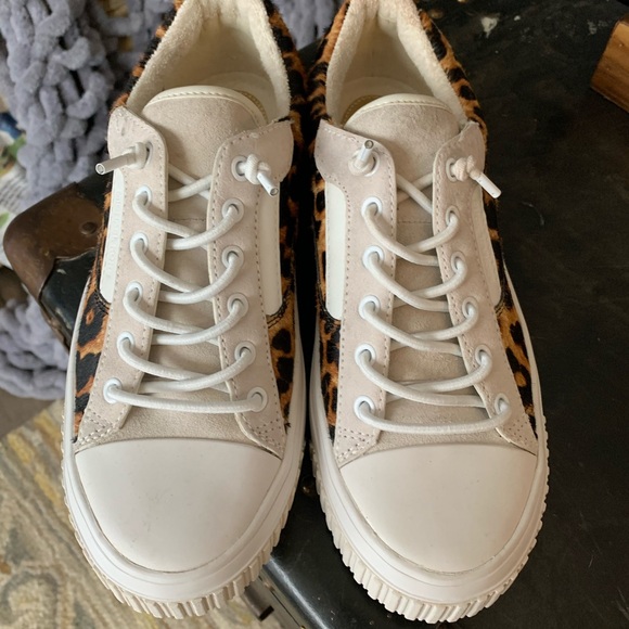 Adorable Michael Kors pony haired sneakers! - Picture 2 of 6
